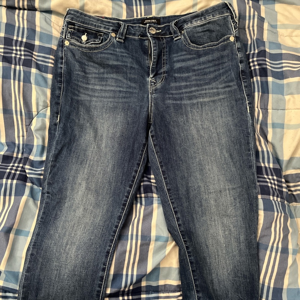 Jennie curvy mid rise true religion jeans